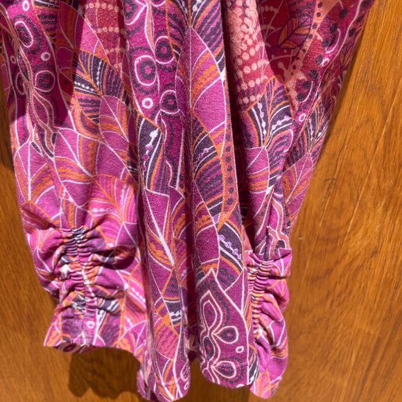 Prana Top Women Small Pink Orange Yoga Boho Sleeveless Tank (Small) - Picture 4 of 8